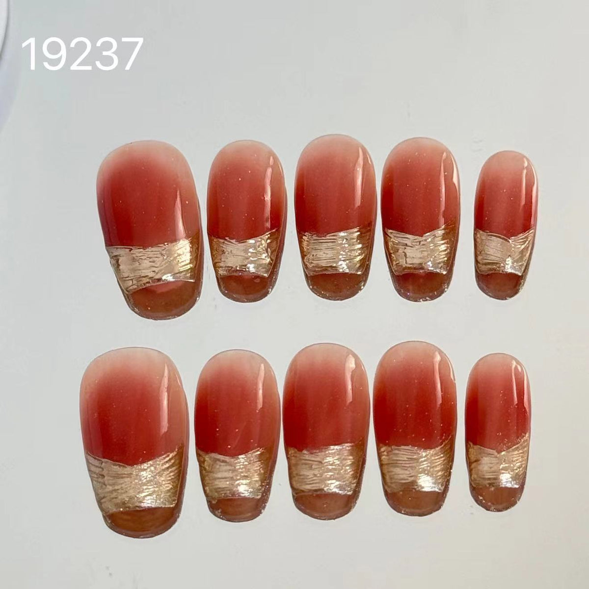 E19237 pure handmade press on nails global supplier sevennails