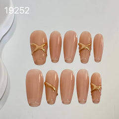 E19252 pure handmade press on nails global supplier sevennails